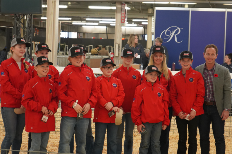 The Ontario Junior Swine Competition Show!